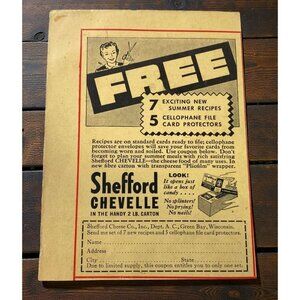 Shefford Chevelle Vintage Print Ad 1930s Kitchen Food Wall Art Green Bay WI